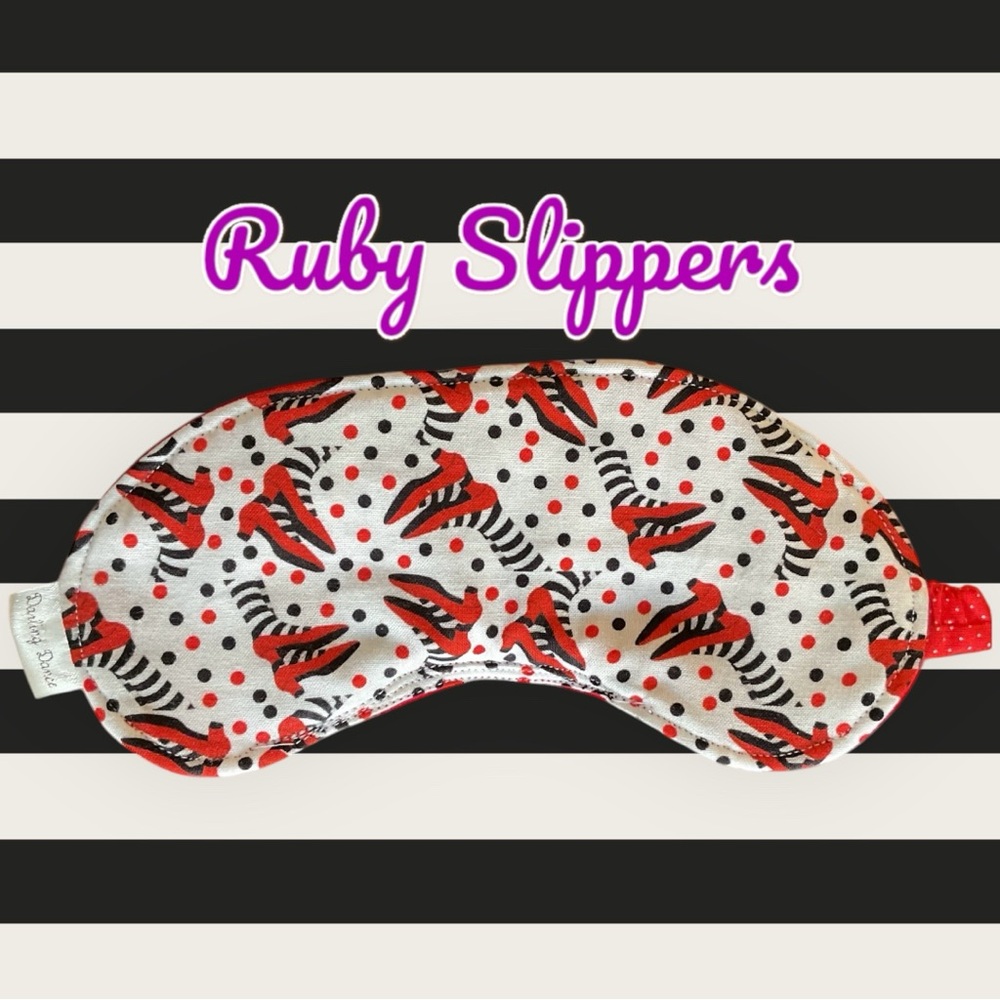 Kids Sleep Mask Wizard of Oz Ruby Slippers Wicked Witch